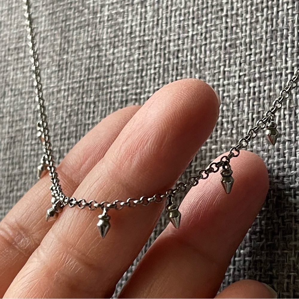 KENDRA SCOTT | Addison Choker 17" Necklace In Silver